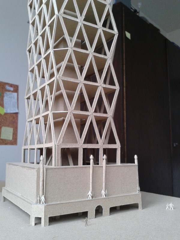 model hearst tower