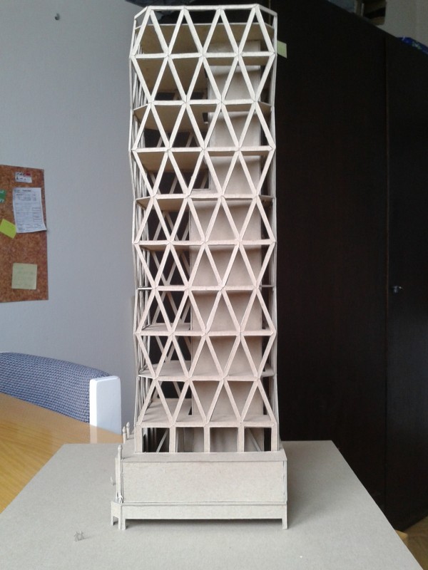model hearst tower 3