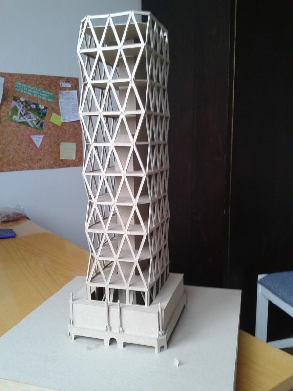 model hearst tower